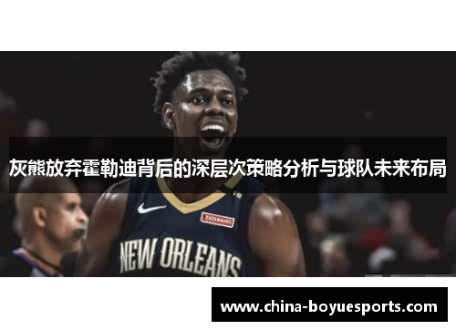 灰熊放弃霍勒迪背后的深层次策略分析与球队未来布局