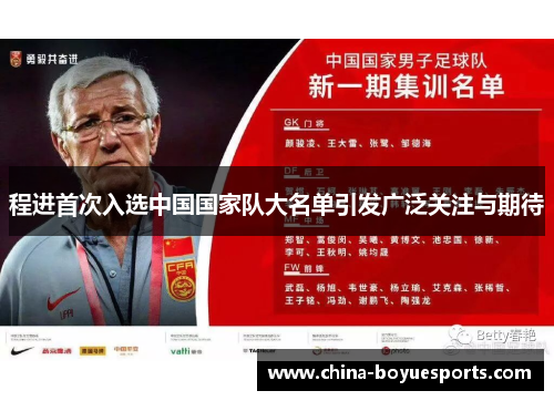 程进首次入选中国国家队大名单引发广泛关注与期待 程进首次入选中国国家队大名单引发广泛关注与期待